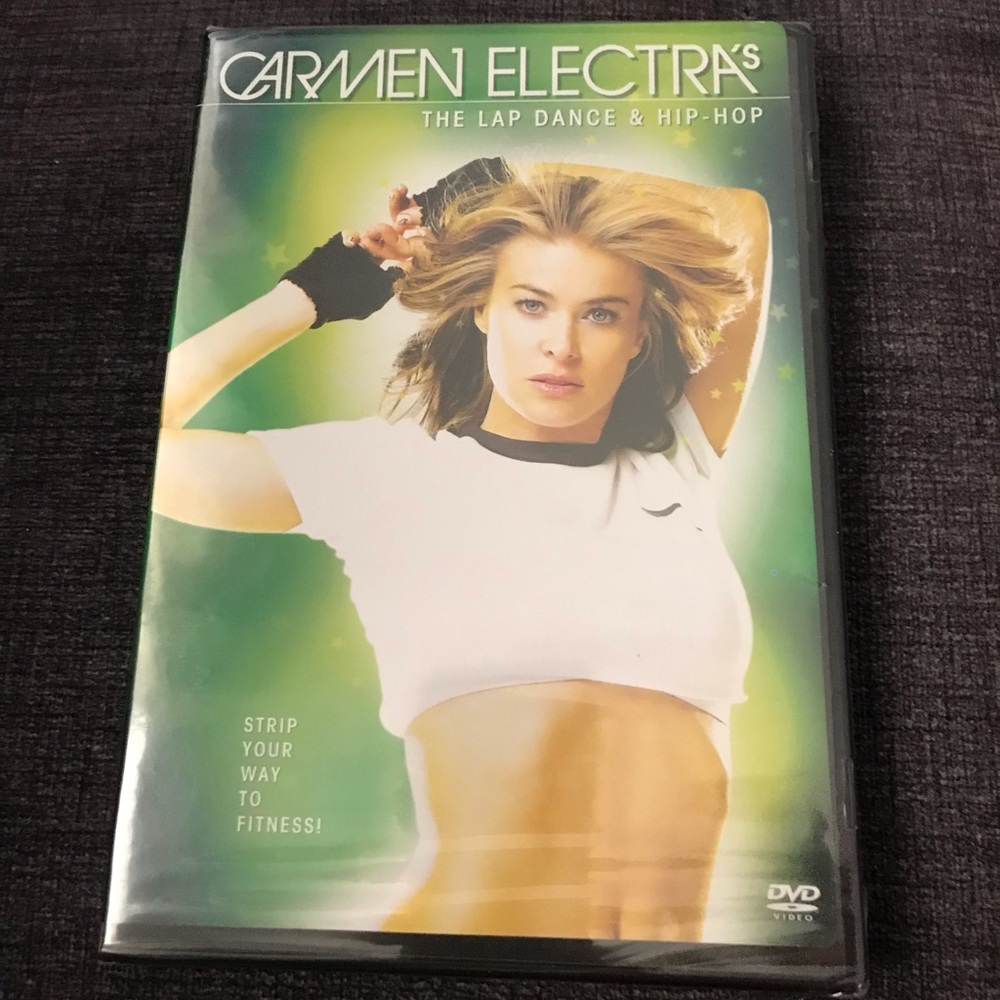 Carmen Electra’s The Lap Dance & Hip Hop DVD New still in cellophane.